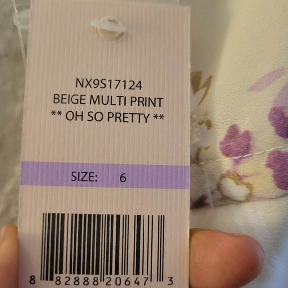 Nanette Lepore OH So Pretty Multi Print Dress Size 6 NWT - Picture 4 of 6